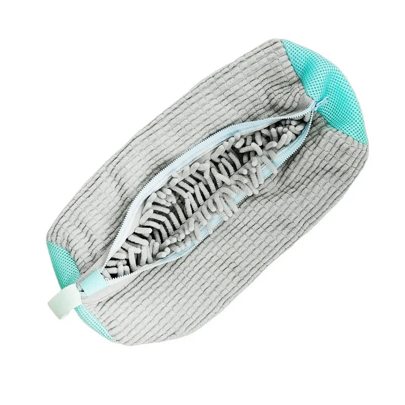 Fluffy Fiber 360° Surround Cleaning Shoe Washing Bag (1pc)