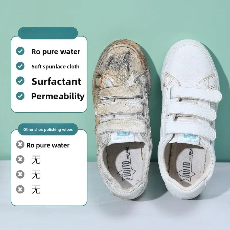Disposable Shoe Cleaning Wipes