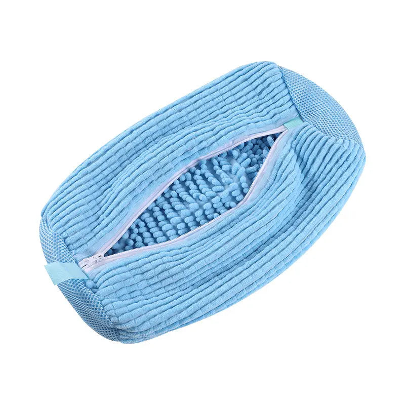 Fluffy Fiber 360° Surround Cleaning Shoe Washing Bag (1pc)